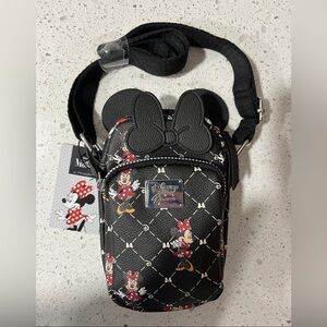 Disney Mickey Mouse Crossbody Bag Cell Phone Holder